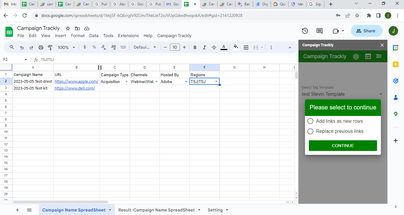 Campaign Trackly screenshot 5