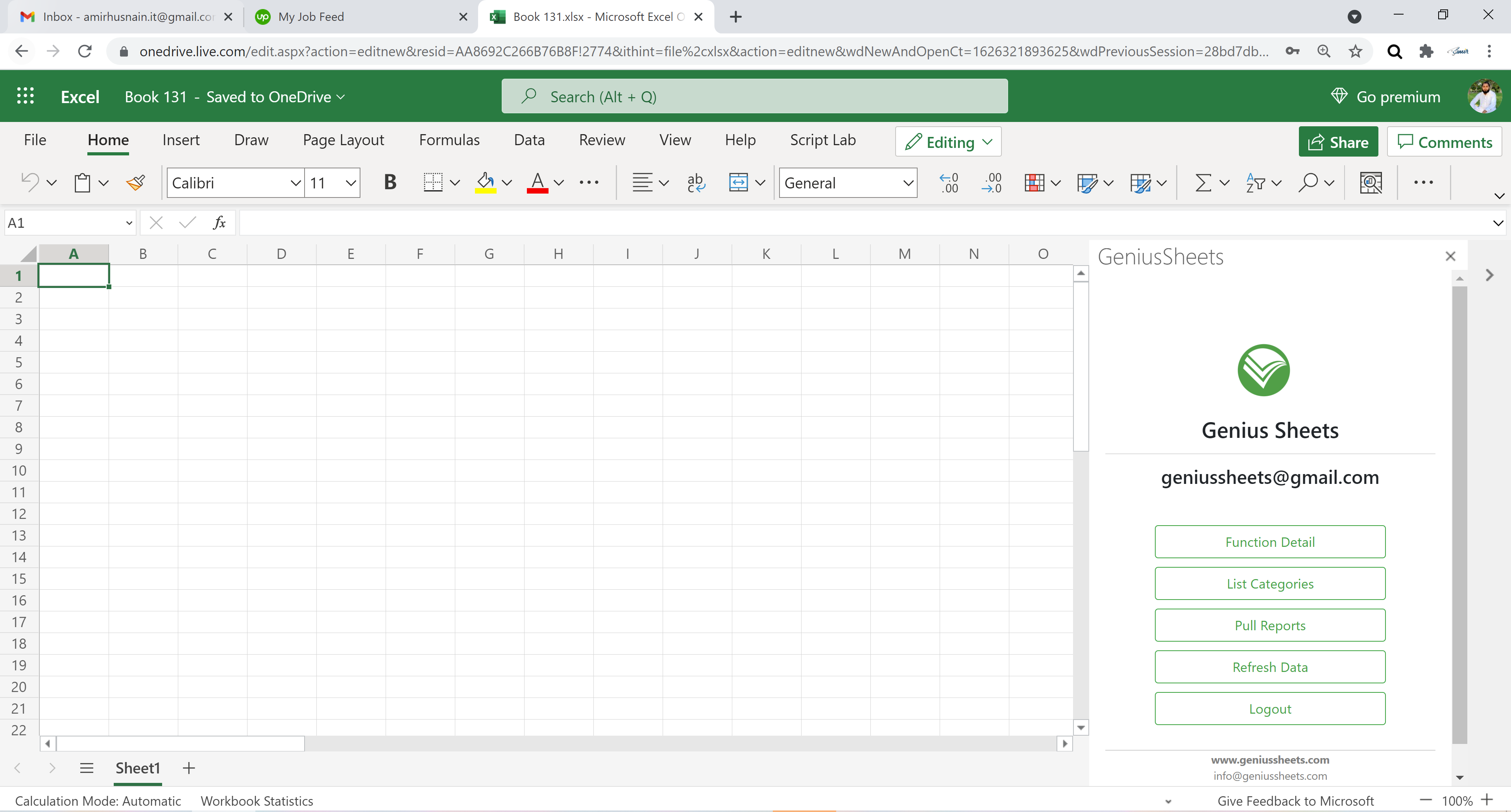 Genius Sheets screenshot 1