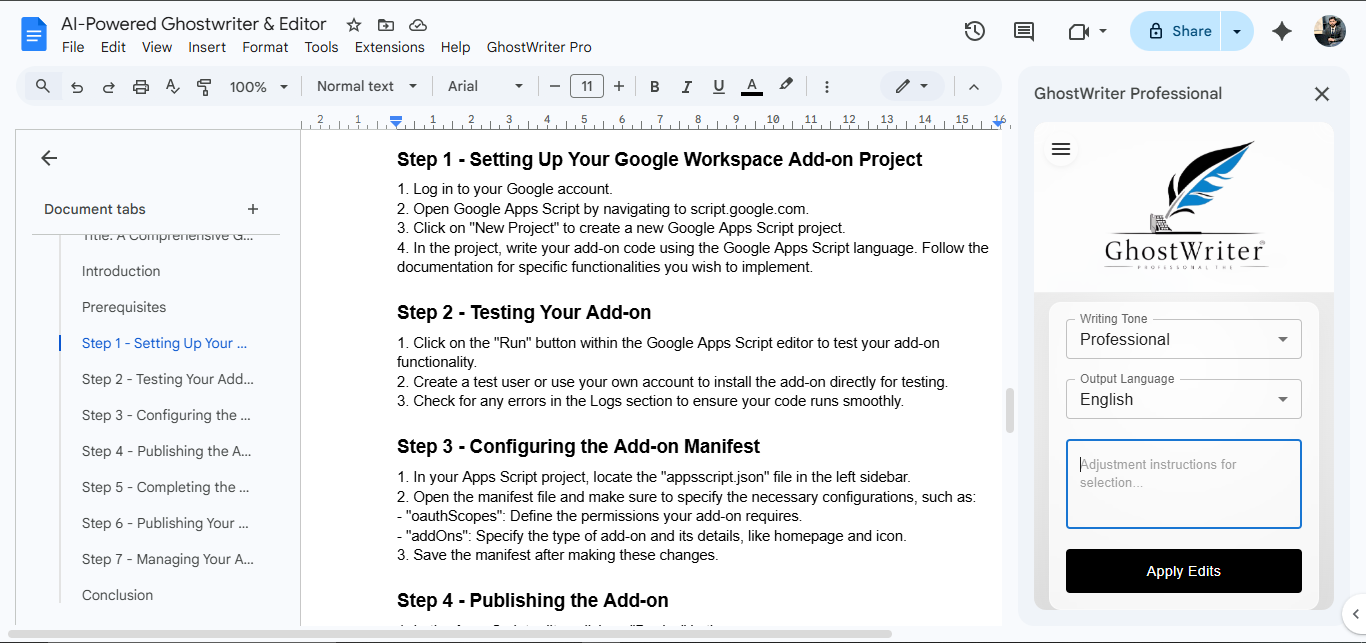 Ghost Writer screenshot 3