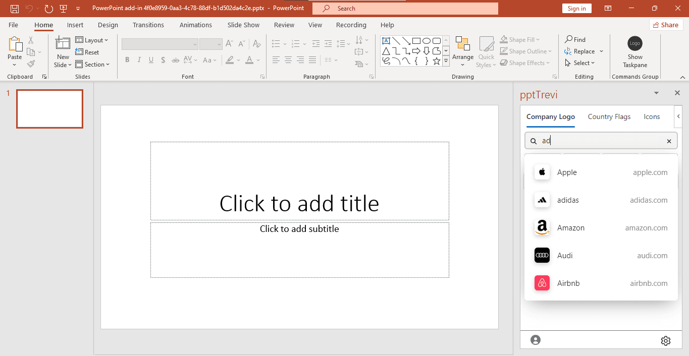 PowerPoint Add-in