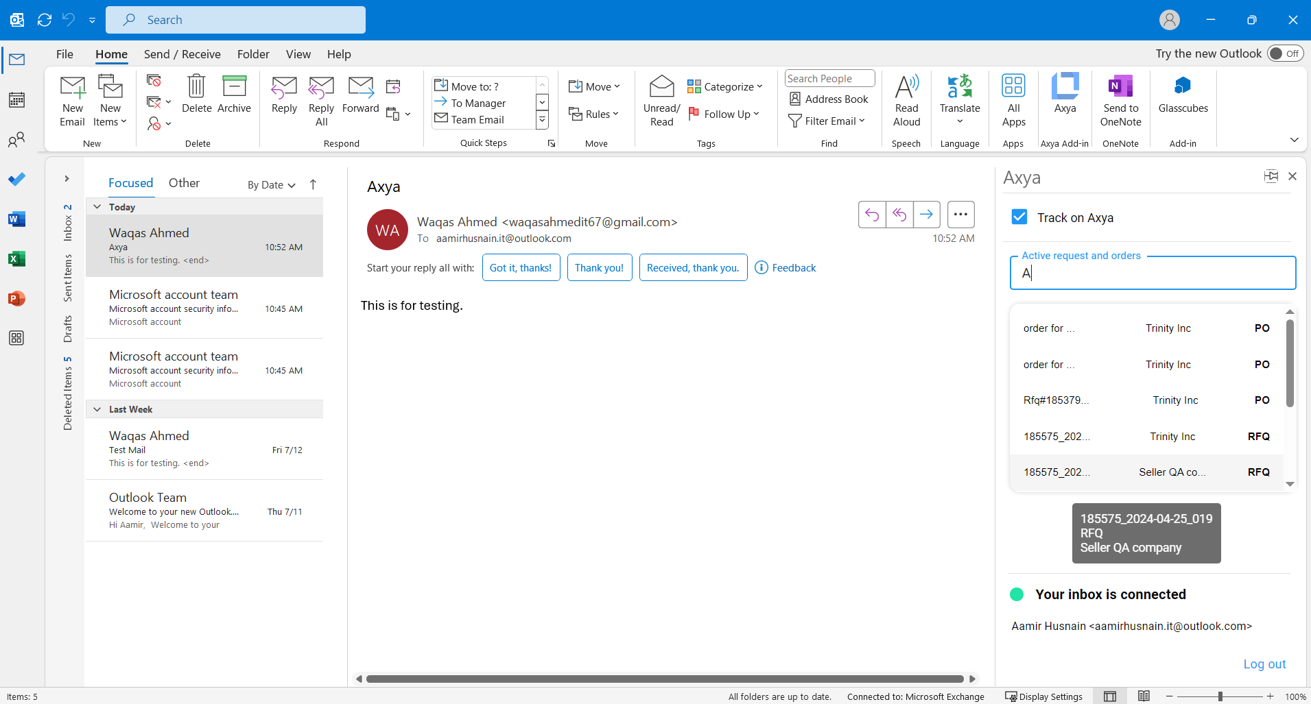 Axya Inc screenshot 3