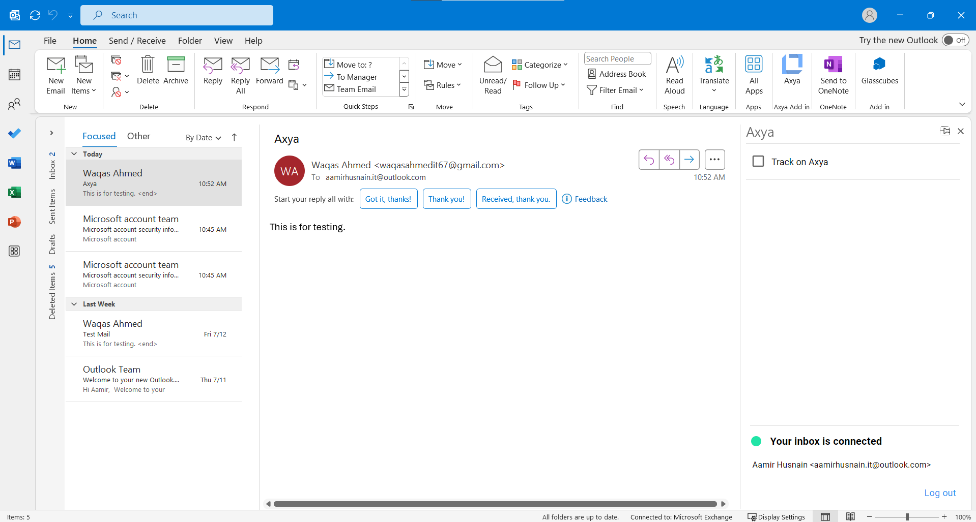 Axya Inc screenshot 2