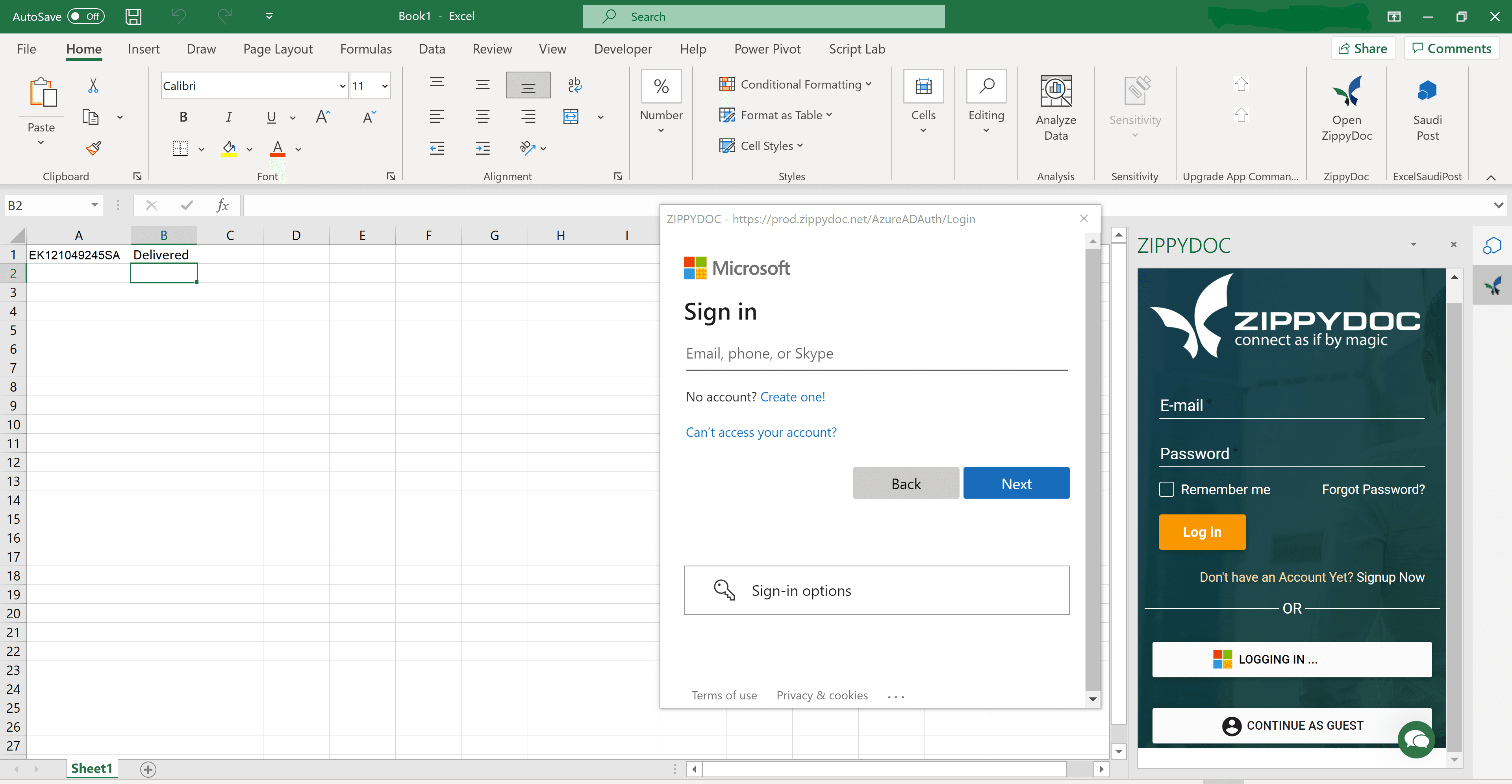 Excel Add-in