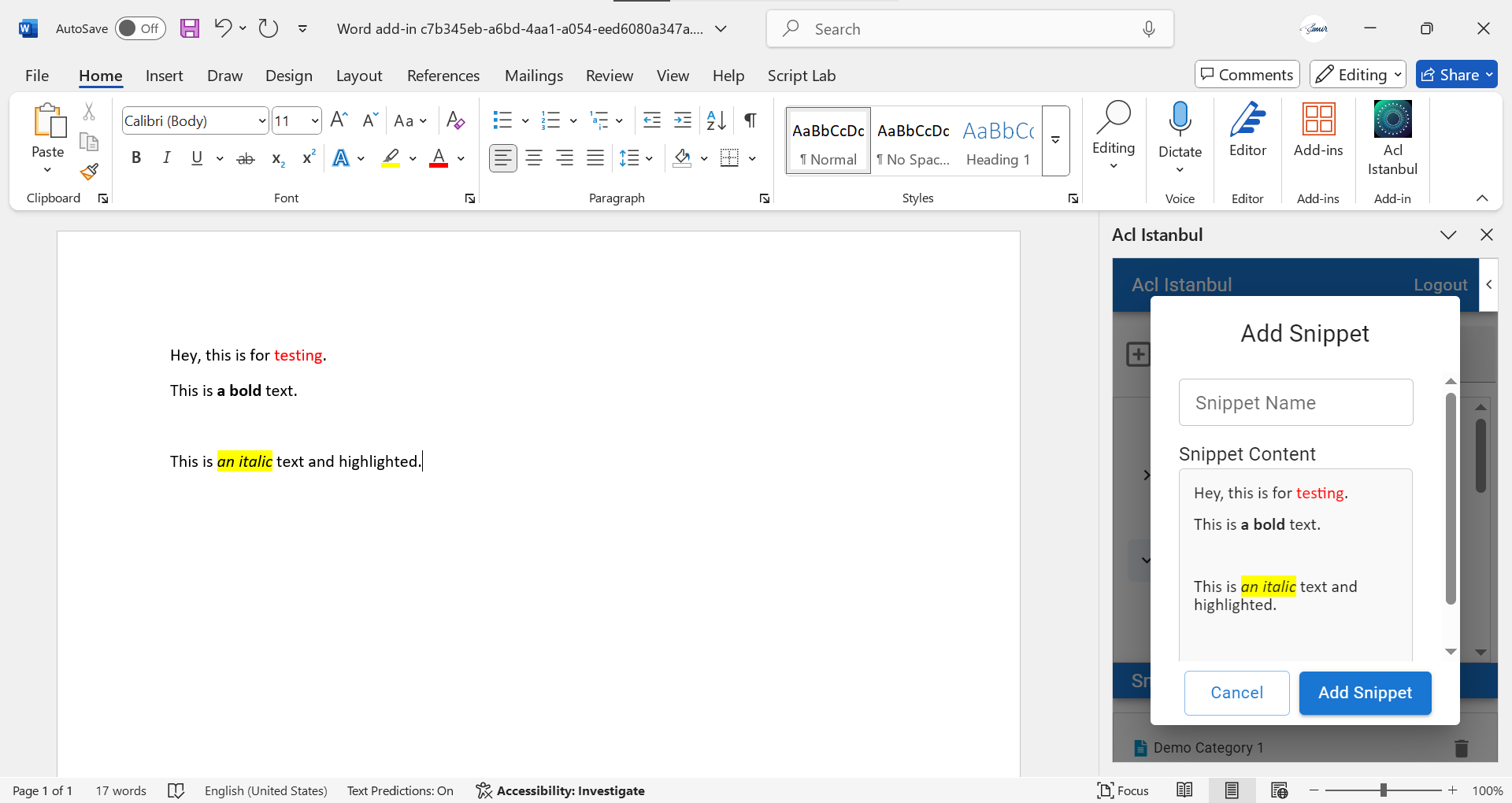 ACL Istanbul screenshot 7