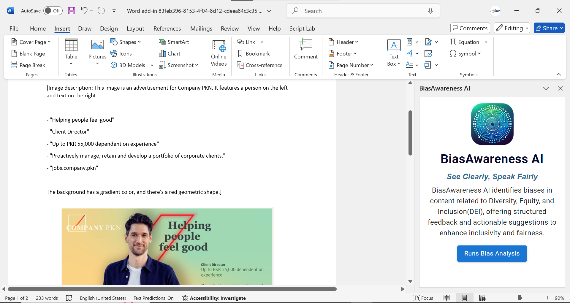 BiasAwareness AI screenshot 5