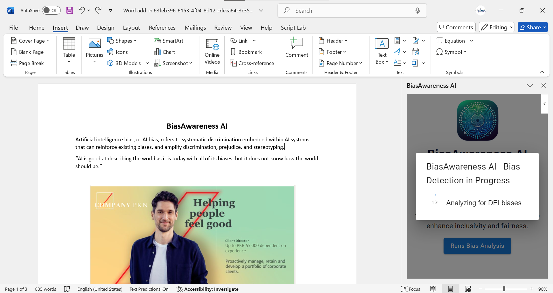 BiasAwareness AI screenshot 4