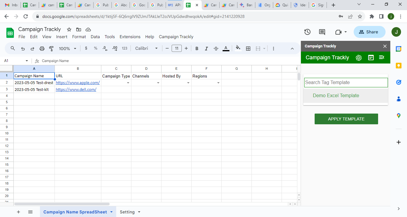 Campaign Trackly screenshot 4